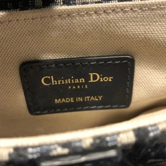 🛑SOLD🛑 Authentic Christian Dior Monogram Mini Blue Saddle Bag - Picture 5 of 8